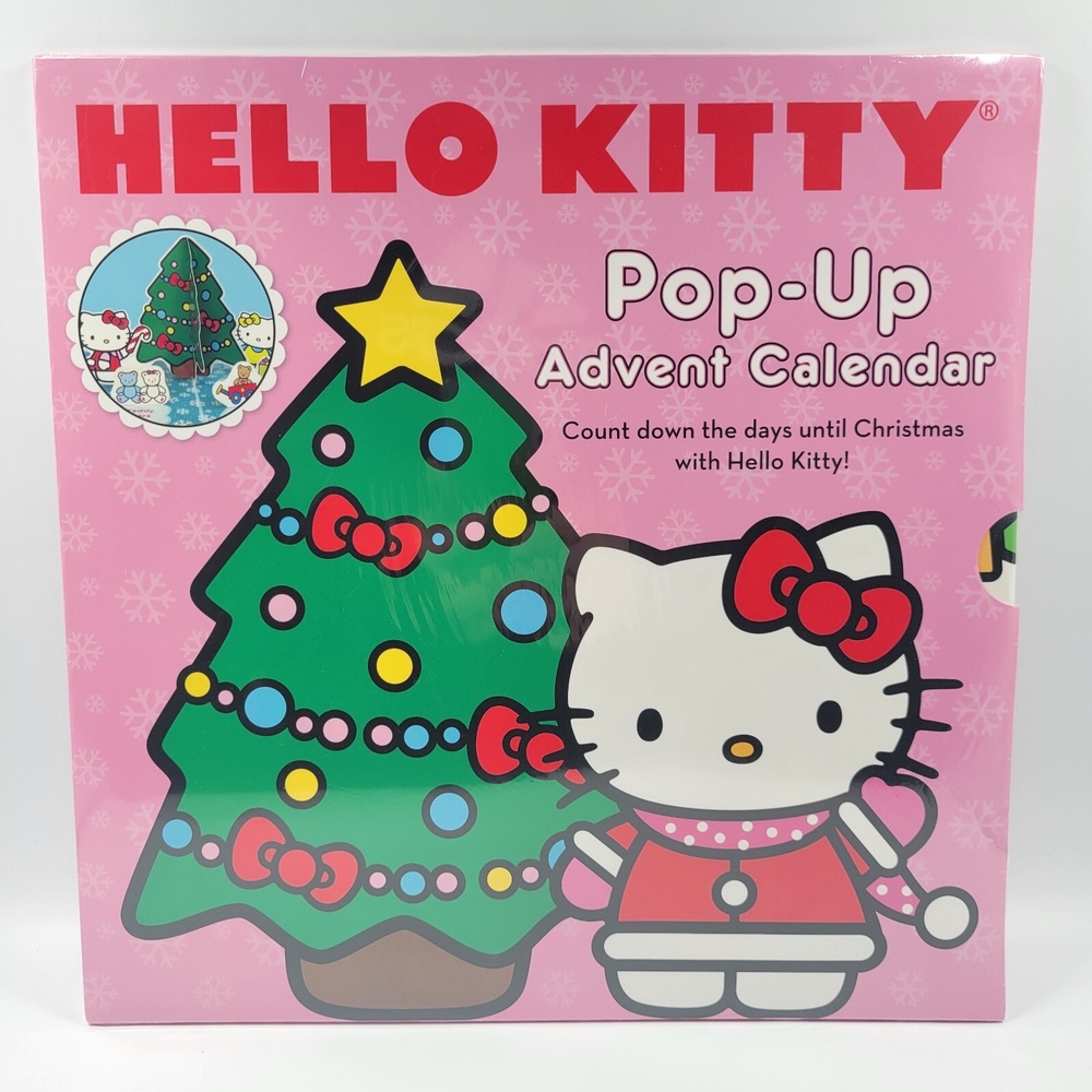 Hello Kitty Pop-Up Advent Calendar Christmas Holiday Count Down Sanrio 2013‎